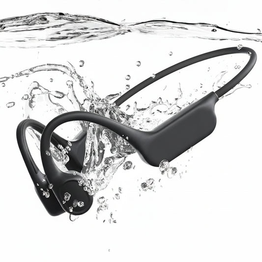 Wireless Bone Conduction Earphones with 32GB MP3 Player, IPX8 Waterproof, Bluetooth 5.3 Headset