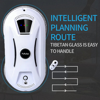 Automatic Window Cleaning Robot Ultra Thin Glass Cleaner with Remote Control Safety Rope and Wipes