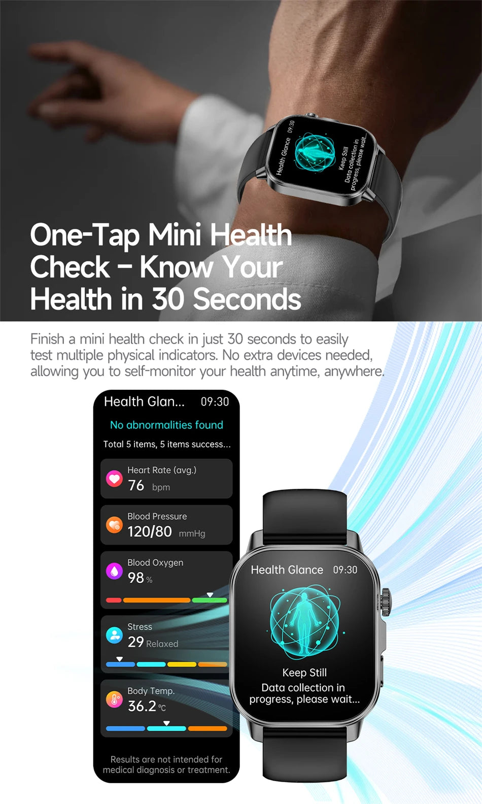 Smart Watch with Bluetooth Calling 2.01 Inch Display Fitness Tracker Waterproof Activity Monitor
