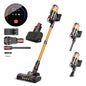 Cordless Handheld Vacuum Cleaner 550W 55kPa with Smart Display 3 Power Modes and Removable Battery