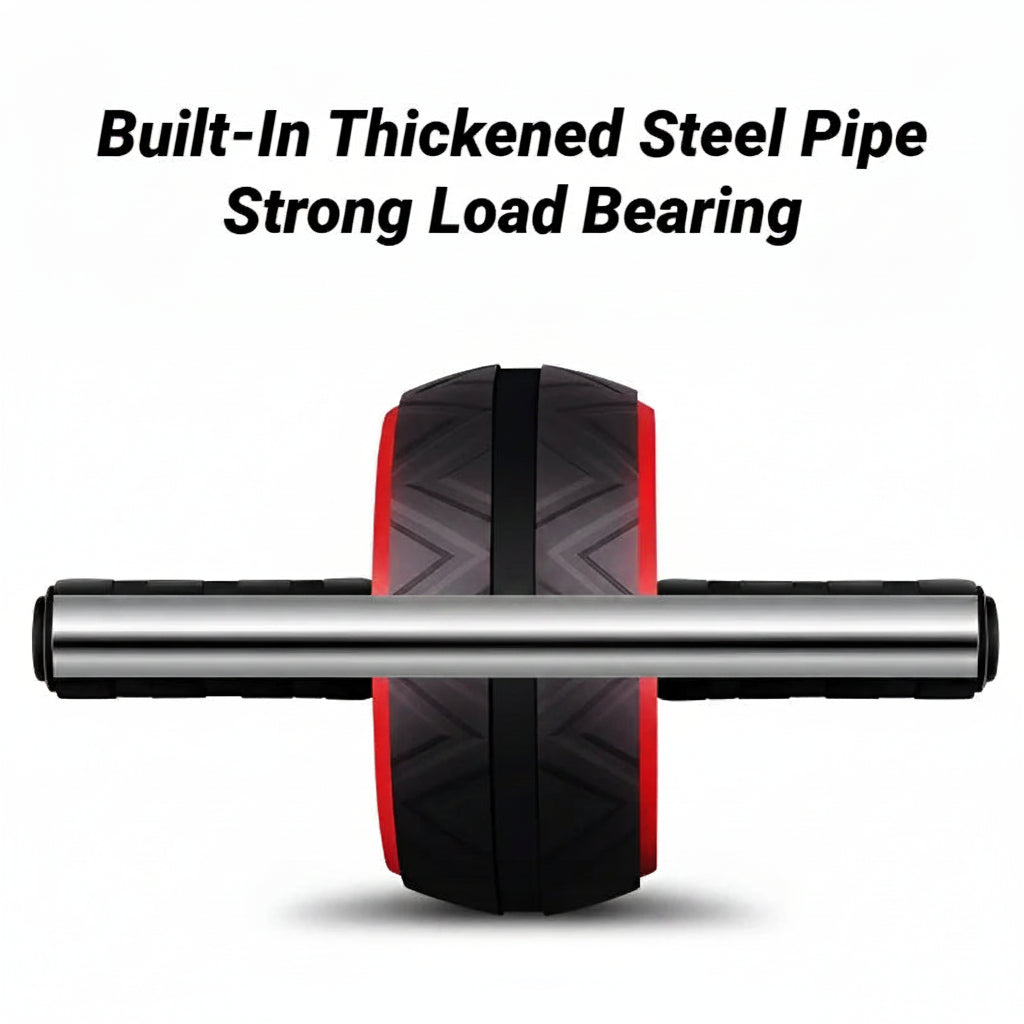 Portable Ab Roller Wheel Fitness Trainer for Core Strength Home Gym Exercise Equipment