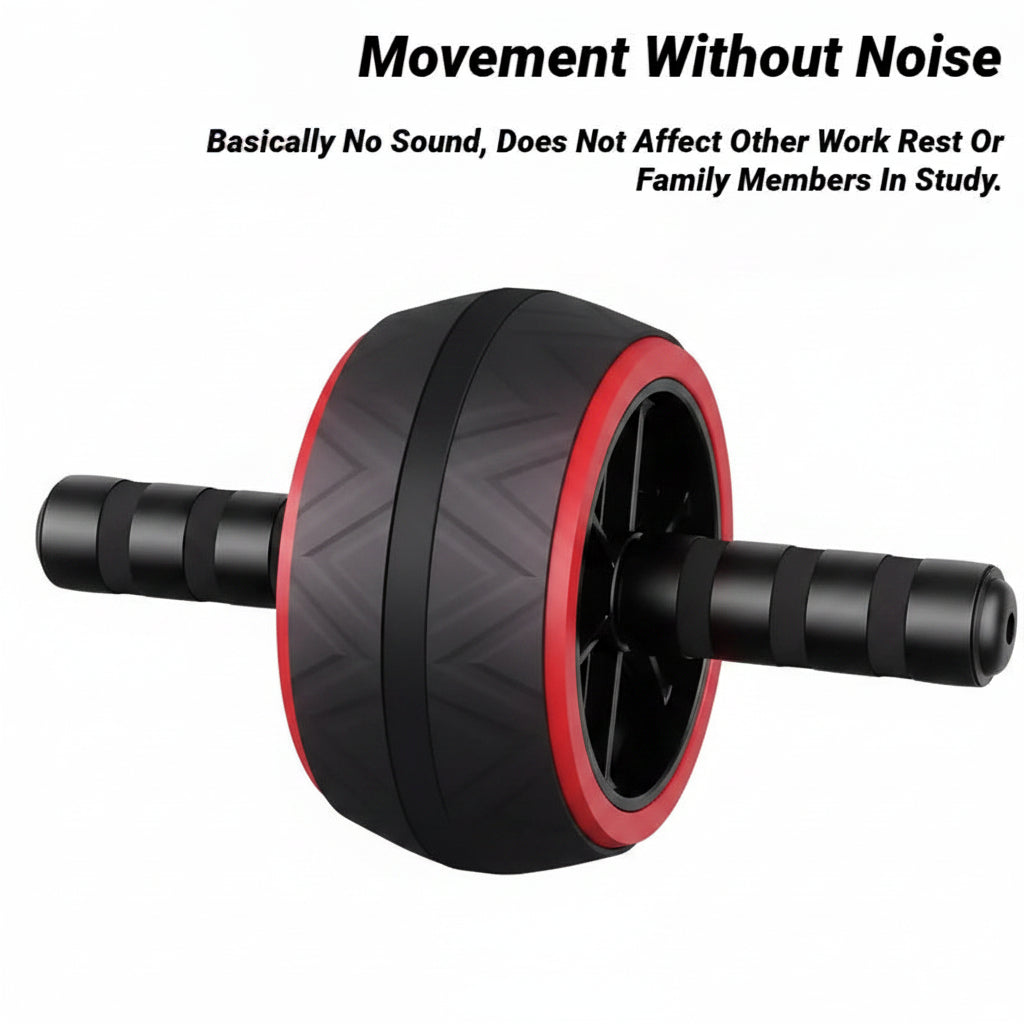 Portable Ab Roller Wheel Fitness Trainer for Core Strength Home Gym Exercise Equipment