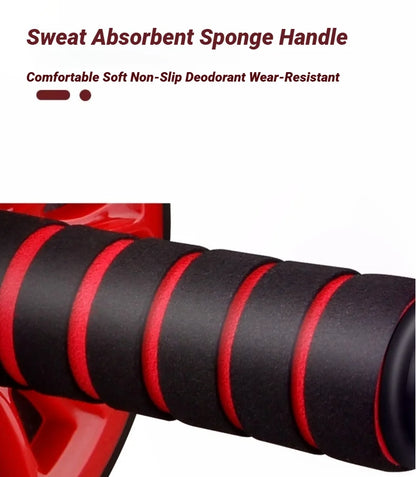 Portable Ab Roller Wheel Fitness Trainer for Core Strength Home Gym Exercise Equipment
