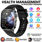 Smart Watch with Bluetooth Calling 2.01 Inch Display Fitness Tracker Waterproof Activity Monitor